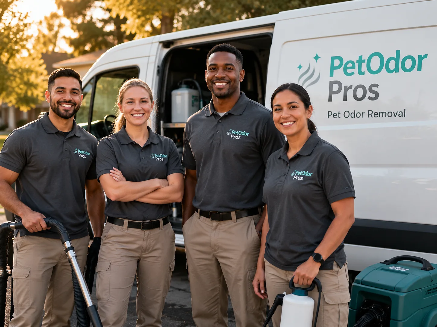 Pet Odor Removal team serving Denbo, PA